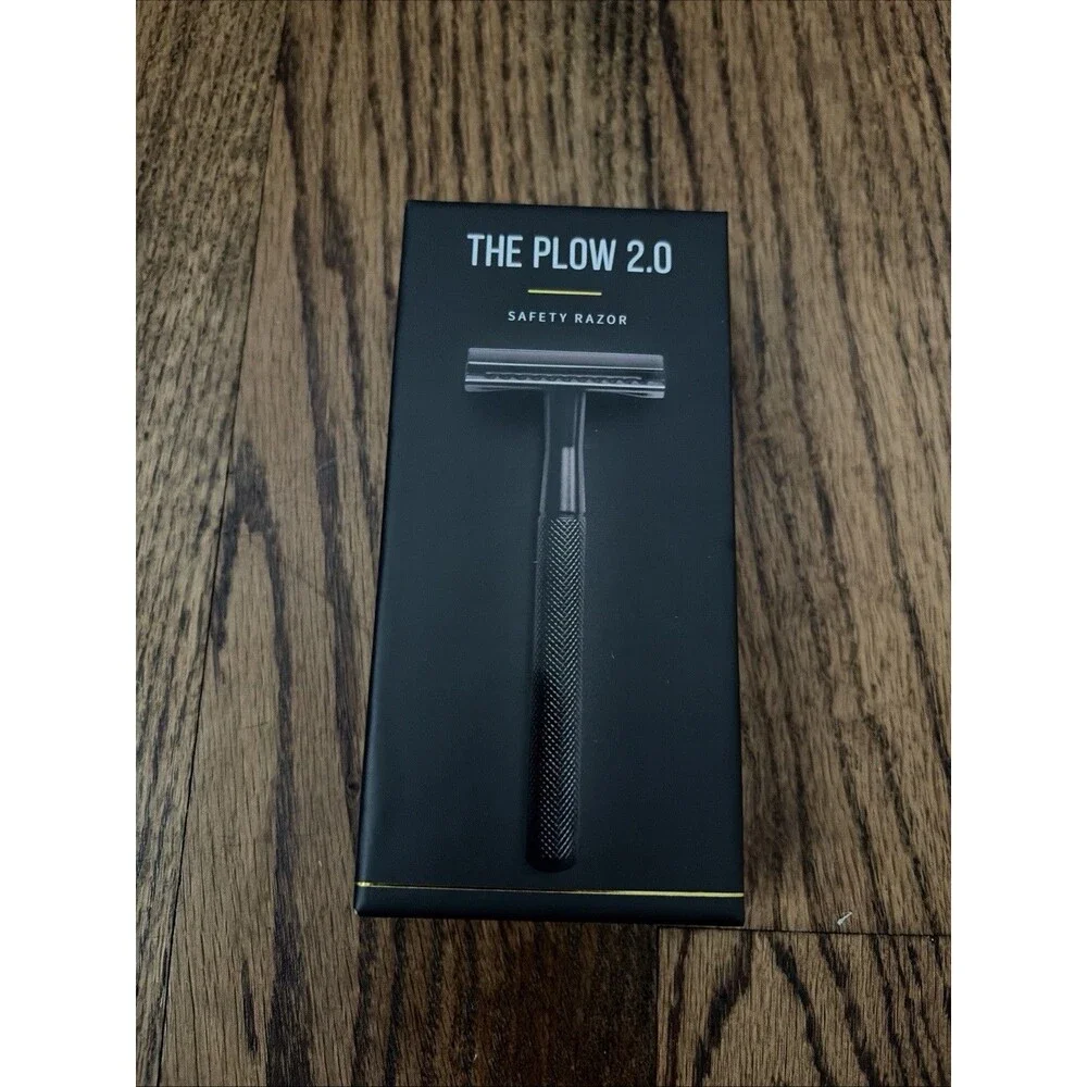 MANSCAPED® The Plow™ 2.0 Premium Single Blade Double-Edged Safety Face Razor